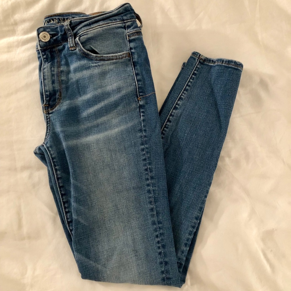 american eagle high rise jegging